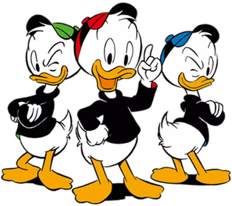 Huey, Dewey and Louie