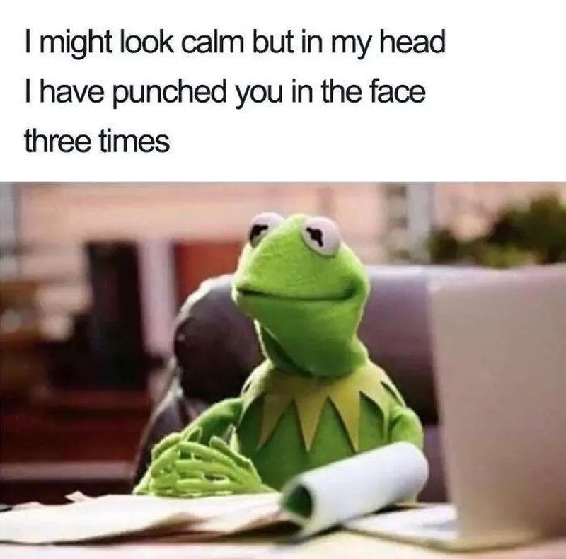 Calm kermit