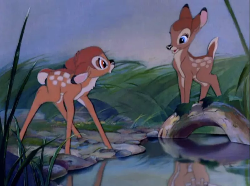 Bambi and Faline