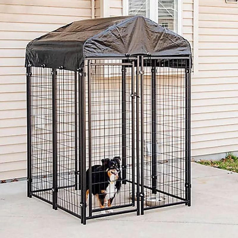 Tractor Supply dog kennel: Pet Essentials Premium Welded Wire Kennel
