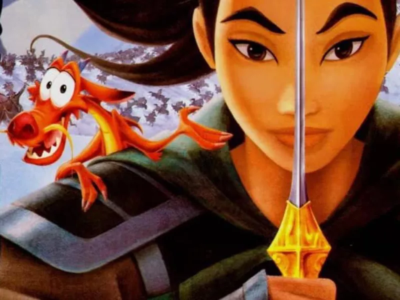 Mulan and Mushu