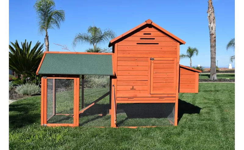 Rugged Ranch Raised Wood Chicken Coop