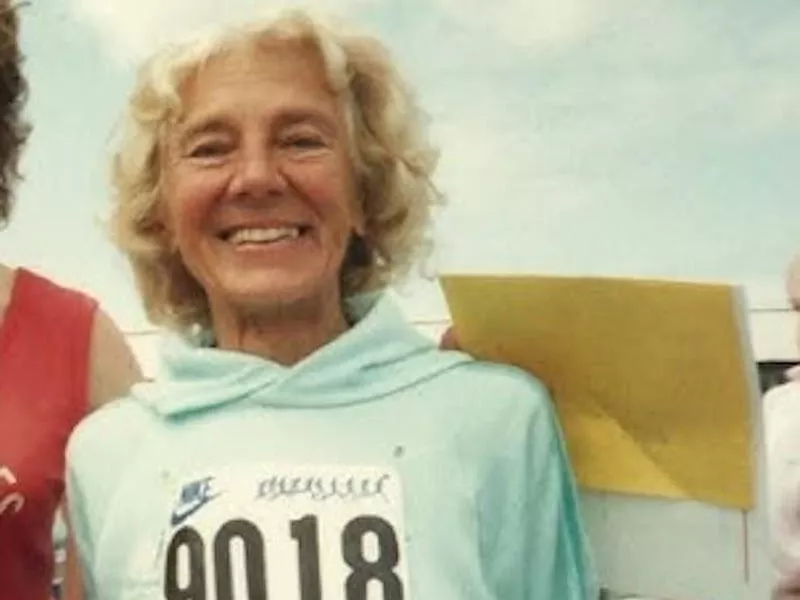 Legendary runner Marcie trent