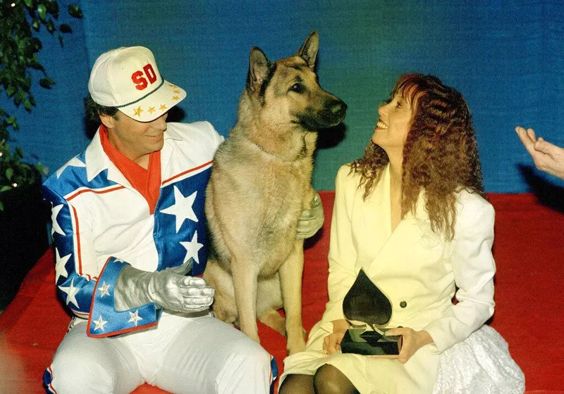 Super Dave Osborne, Shelley Duvall and Rin Tin Tin