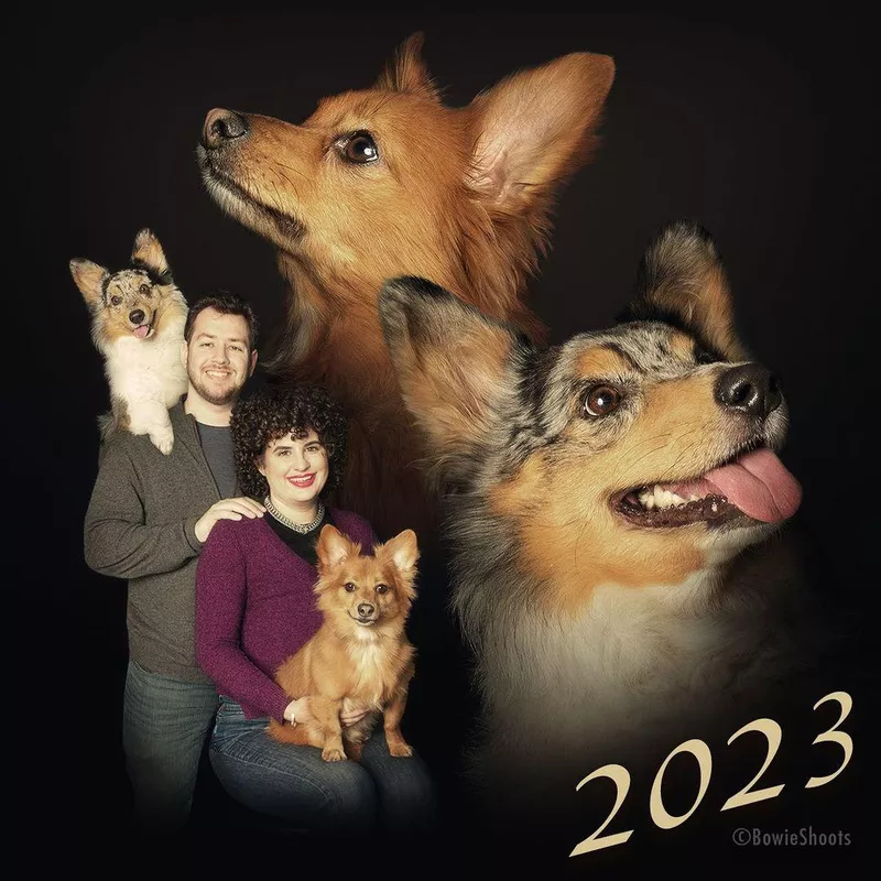 Pups and family