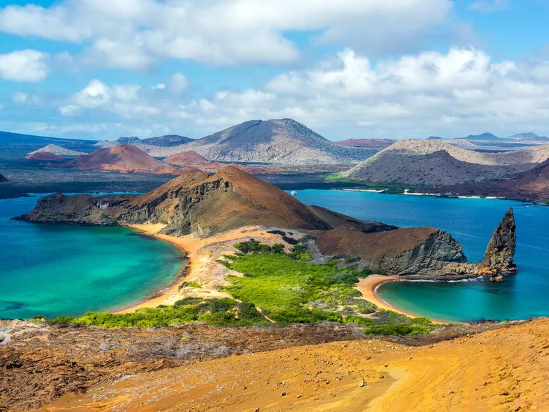 View from Bartolome Island
