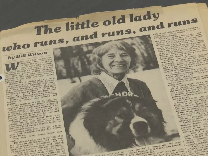 Alaskan runner Marcie Trent