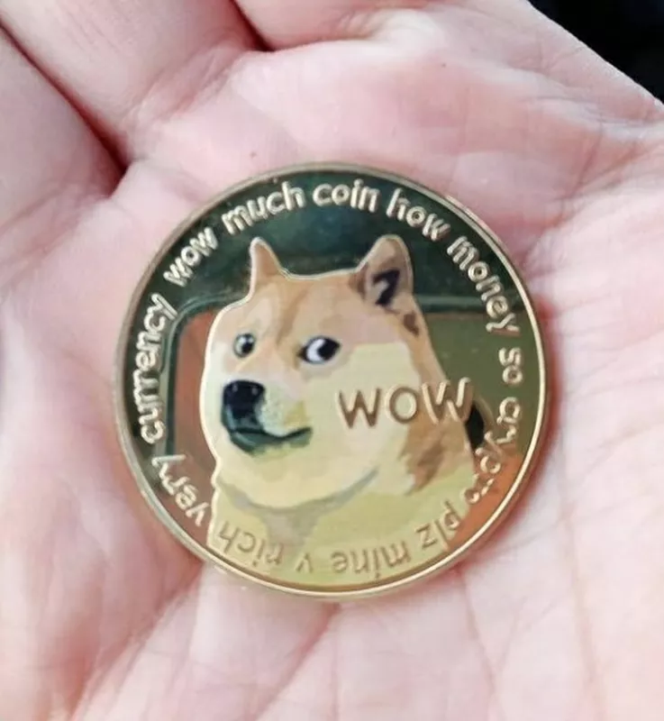 Physical dogecoin
