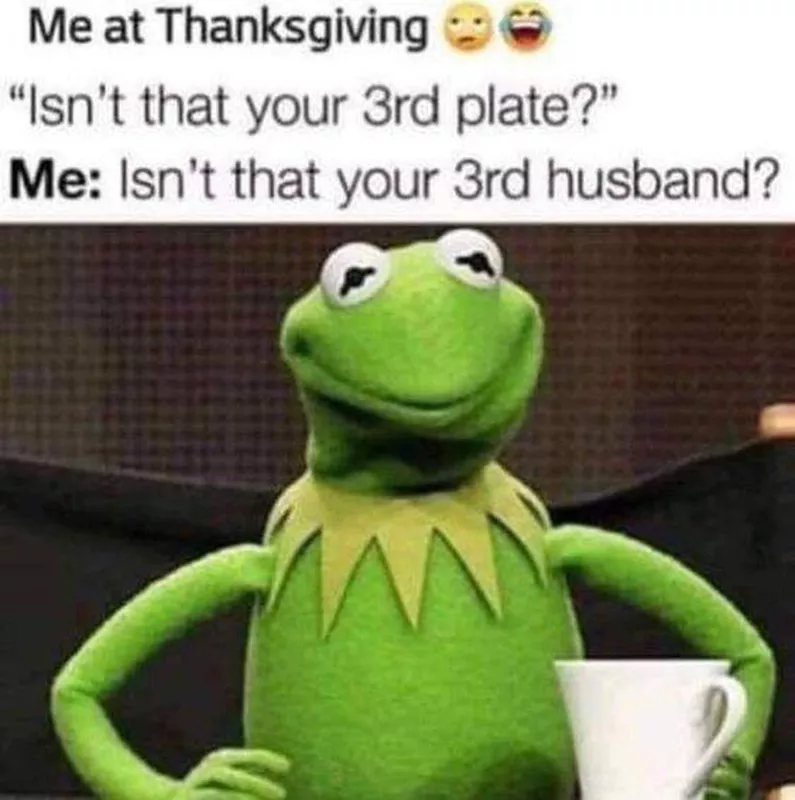Kermit making joke