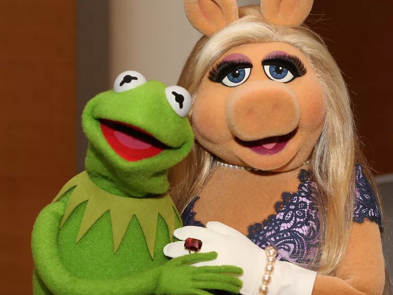 Kermit and Miss Piggy