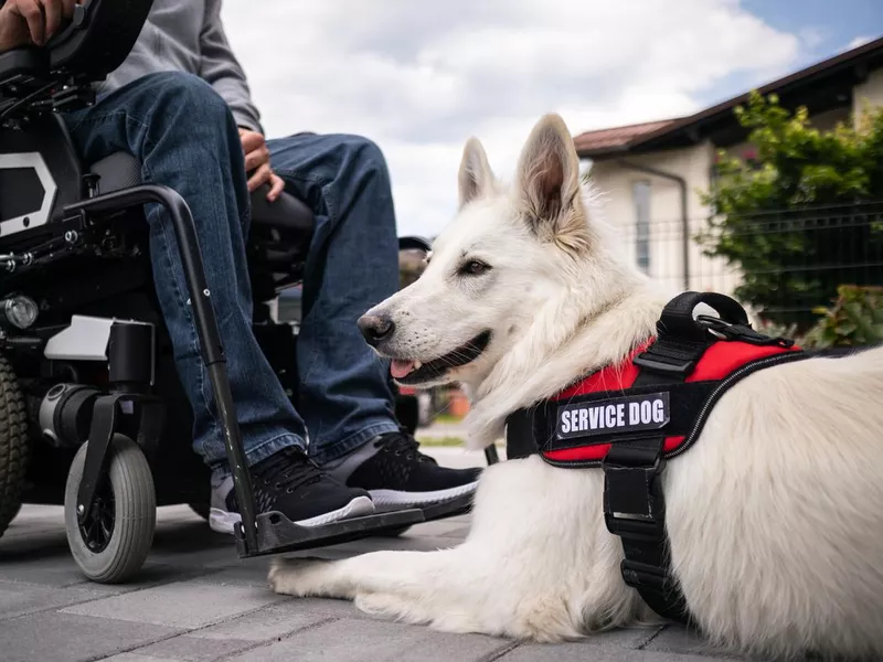 National Service Animal Eye Exam Month